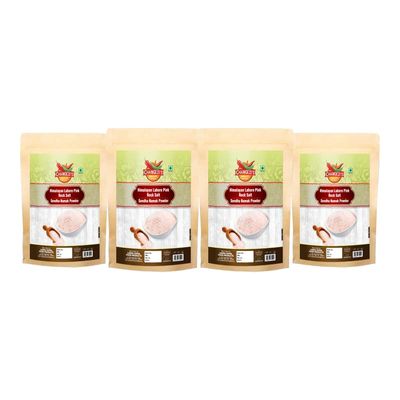 Changezi's Ekadashi Fast Upwaas Upwas Vrat Ke Liye Salt | Himalayan Pink Rock Salt Powder | Saindhava Lavana Sendha loon namak with Natural Trace Minerals-400GM*4Pack