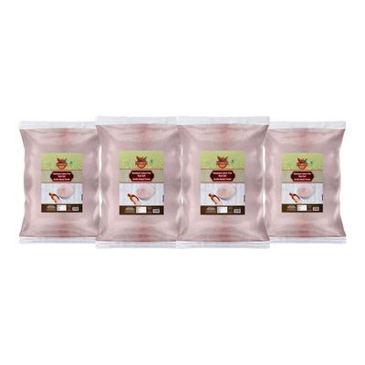 Changezi's Salt Natural Saindhava Lavana Crystal Rock Salt Powder | Rock Salt | Premium Sendha Namak | with Natural Trace Minerals | Fast Navratri Upwaas Vrat Ekadashi Salt-1900GM*4Pack