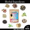Saara HERBAL FRESH Gents Special Powder, Vitamin Supplement, 250g (Pack of 2 X 100gm, Pack of 1 X 50gm) Brown Zipper Packaging view 3