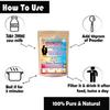 Saara HERBAL FRESH Gents Special Powder, Vitamin Supplement, 250g (Pack of 2 X 100gm, Pack of 1 X 50gm) Brown Zipper Packaging view 4