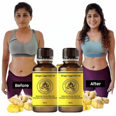 67Stores Ginger Essential Oil, 100% Natural Ginger Essential Oil, Body Massage Organic Essential Serum 30ml Pack of 2