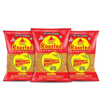 Bambino Roasted Vermicelli 900g (Combo Pack Of 3)