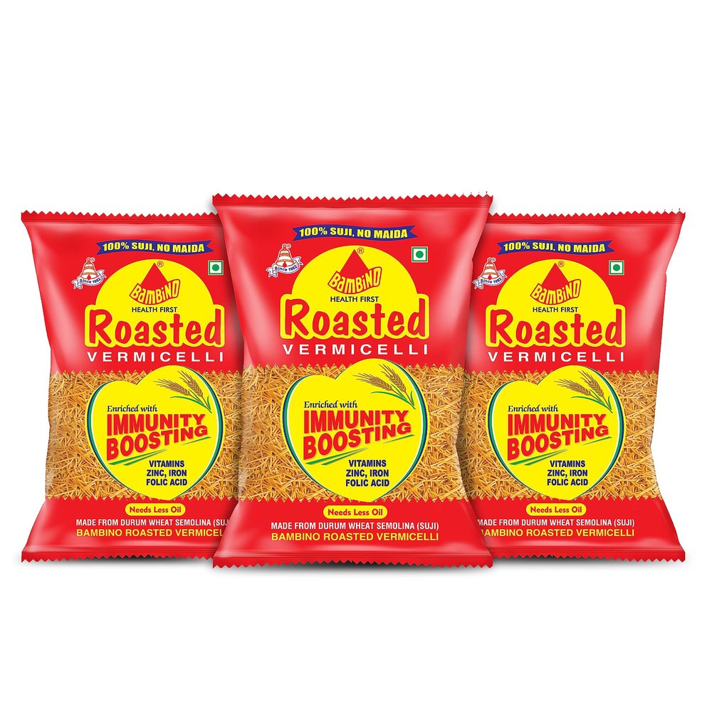Bambino Roasted Vermicelli 900g (Combo Pack Of 3)