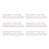 Manual Eyebrow Trimmer, Unisex Multi Functional Manual Eyebrow Beard Trimmer Skin Care Safety with 6 Replaceable Blades for Men for Shop view 4