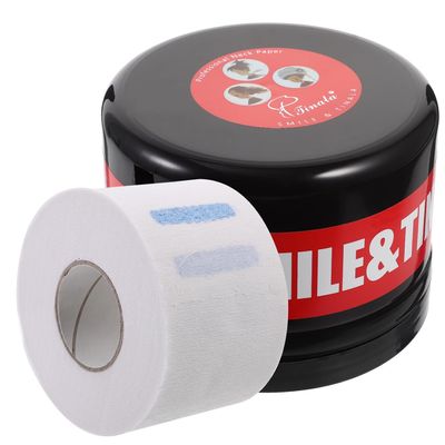 Lurrose Barber Neck Strip Dispenser Neck Strip Dispenser Barber Paper Neck Strips Neck Strips Case Barber Neck Strips Box for Salon Haircut Neck Strip Collar Case