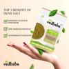 Vedbaba Olive salt | Namak Zaitoon | Jaitun Namak | Zaitun Namak - (400 GM) view 3