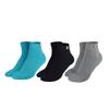 KUE Graduated Compression Socks | Women & Men|Formal, Sports, Biking, Running & Fitness|Improved Blood Circulation, Pain Relief, Recovery|Ankle Length|Single Pair|Black- S/M (L/XL, Grey) view 1