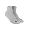 KUE Graduated Compression Socks For Women & Men|Daily Use, Running & Sports, Improved Blood Circulation & Pain Relief, Premium Fabric|Ankle & Knee Length|Pack of 2|Black - L/XL (S/M BlackGrey Combo) view 3