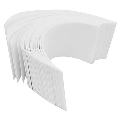 Bhavya Enterprises Waxing Strips for Face, Legs, Underarms, Facial Eyebrow, Hair Removal Plain Disposable Large Wax Strips Easy & Safe Wax Strips Paper Hair Removal for Men and Women (100 Pieces)