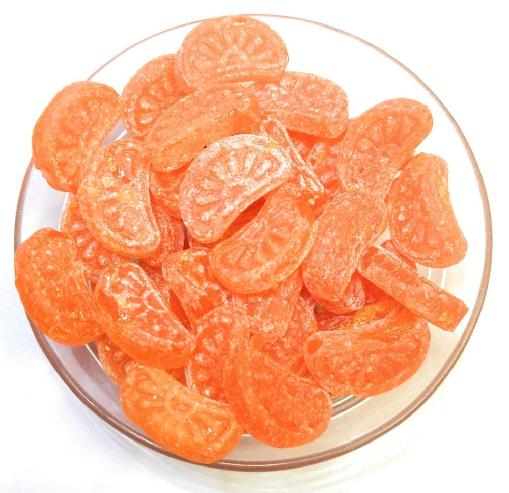BR CART Khatti Mithi Narangee Goli Assorted Sweet Candy For Kids II Orange Candy || Santra Candy || Sweet Candy Narangi Flavour Candies Pack Of 1 (1900 gm)