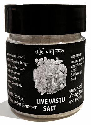 Awadh Live Vaastu Salt,Vastu Salt,Salt(250 Gram)Khada Salt Suddh Namak- Negative Energy Cleanser/Remover Sea Salt-Traditional Crystal White Salt,Village Salt,Sabut Namak,Desi Namak