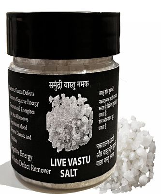 Awadh Live Vaastu Salt,Vastu Salt,Salt(250 Gram)Khada Salt Suddh Namak- Negative Energy Cleanser/Remover Sea Salt-Traditional Crystal White Salt,Village Salt,Sabut Namak,Desi Namak