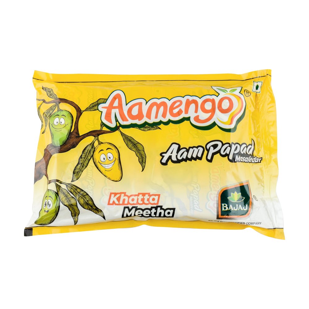 Aamengo Fresh Masaledar Tasty and Healthy Aam Papad (Khatta Meetha, Pack of 3)