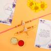 BLessing Decor Rakhi For Brother With Soan Papdi Sweet/Premium Rakhi Fo Brother with Roli Chawal & Card (Bhaiya Bhabhi Rakhi) view 2
