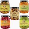 2.4Kg- Combo Pickle Pack 5 in 1- Stuffed Banarsi Red Chilli Pickle 500 gm, Mushroom Pickle 500 gm, Hing Mango Pickle 500 gm, Stuffed Green Chilli Pickle 500 gm, Amra Pickle 400gm view 1