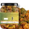 2.4Kg- Combo Pickle Pack 5 in 1- Stuffed Banarsi Red Chilli Pickle 500 gm, Mushroom Pickle 500 gm, Hing Mango Pickle 500 gm, Stuffed Green Chilli Pickle 500 gm, Amra Pickle 400gm view 2