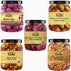 2.5kg- Combo Pickle Pack 5 in 1 -Vinegared Onion 500 gm, Garlic Pickle 500 gm, Sweet Karonda Pickle 500 gm, Lisoda Gunda Pickle 500 gm & Ginger Pickle 500 gm view 1