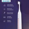 ORACURA SB300 Electric Rechargeable Toothbrush for Men & Women | Peach | 365 Days | 4 Vibrant Colors| 36,000 strokes/min| With 5 Modes & 3 Intensity Levels | 2 Minutes Auto-Timer|90 Days Battery Life view 3