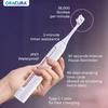 ORACURA SB300 Electric Rechargeable Toothbrush for Men & Women | Peach | 365 Days | 4 Vibrant Colors| 36,000 strokes/min| With 5 Modes & 3 Intensity Levels | 2 Minutes Auto-Timer|90 Days Battery Life view 4