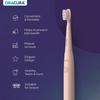 ORACURA Sonic Lite Electric Battery Operated Toothbrush SB100 | Peach | Electric Toothbrush for Men & Women | 4 Vibrant Colours | IPX7 Waterproof | 2 Minutes Auto-Timer | Dupont Bristles view 3