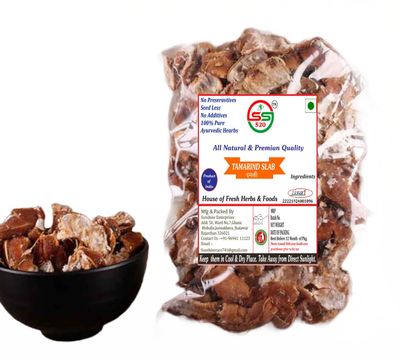 SS520 Tamarind 1 kg. g. Imali Slab Seedless Cintapandu Tangy Taste Emali Soft & Delicious 100% Natural Rich in B Vitamins