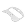 4beauty Therapy Gua Sha Massage Tool, Stainless Steel Muscle Pain Relief Ergonomic Portable Massage Scraping Board with Storage Bag for Ankles for Home for Neck view 1