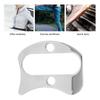 4beauty Therapy Gua Sha Massage Tool, Stainless Steel Muscle Pain Relief Ergonomic Portable Massage Scraping Board with Storage Bag for Ankles for Home for Neck view 4