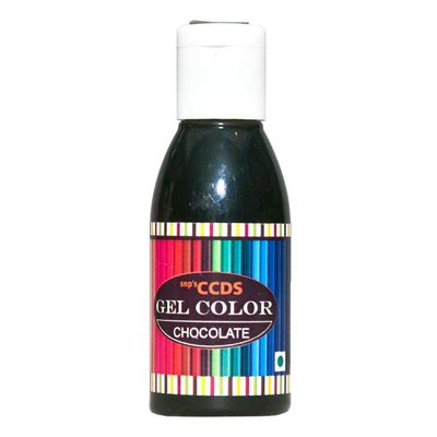 CCDS Food Gel Colour, Chocolate- Pack of 2
