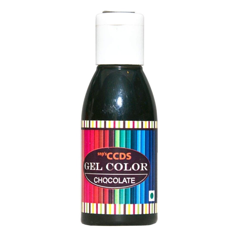 CCDS Food Gel Colour, Chocolate- Pack of 2
