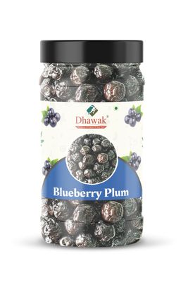 DHAWAK Blueberry Plum - Fresh and Delicious 250 Grams | Rich in Flavor and Nutrients | Jar Pack