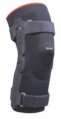 Dyna 3D Hinged Knee Brace (Small Right, Grey)