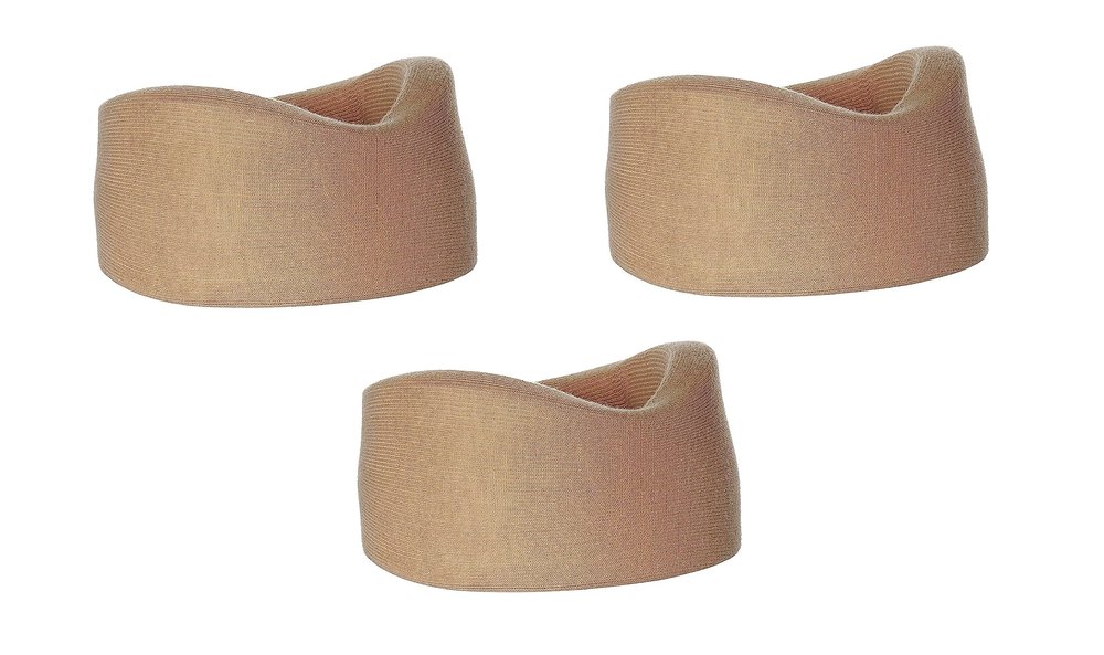 EZYFIT Cervical Collar Soft (Firm Density) For Spondylitis Neck | Adjustable Neck Brace With Extra Support Relieves Pain & Pressure in Spine | Men & Women (Pack of 3, Large)