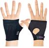 19.ten Women Wrist Spandex Wrist Support Fingerless Gloves for Prevent and Protect Palm from Repetitive Stress Sprain Injuries Pain Relief Carpal Tunnel Brace Gloves (Medium, Black) view 1