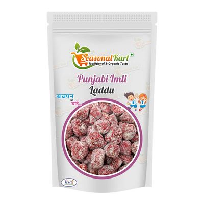 SEASONALKART Punjabi Imli Laddu 1 Kg Soft Digestive Tamarind Candy Tasty Tamarind Ladu