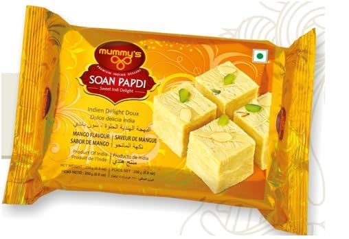 MUMMY'S MANGO SOANPAPDI (Pack of 10 Each 250g)