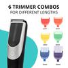 iGRiD All Terrain Trimmer For Men | Multi Utility Grooming Kit With 6 Trimming Combs | Ergonomic Design WIth 90 Min Run Time | Cordless, Precise Trimming | Lithium Battery view 3