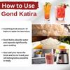 BrijBooti Gond Katira Pure Edible Gum-(250 Gr) | A Grade | Tragacanth Gum Crystals | Kathila Gum | High Cooling Properties | 100% Natural | Astragalus Gummifer | FSSAI, GMP, ISO Certified view 3