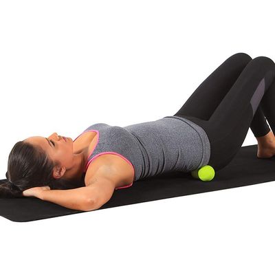 Moxic Peanut Massage Ball Double Lacrosse Myofascial Release Massager Tool Green