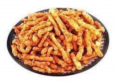 JEET BY KSHS Ready to Fry Papad Corn Kurkure Shaped with Tomato Seasoning (1200 GRM)