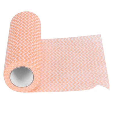 Disposable Kitchen Paper Towels Convenient and Eco Friendly Cleaning Cloths for Accessible Kitchen Cleaning Reusable(Orange)