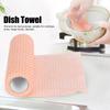 Disposable Kitchen Paper Towels Convenient and Eco Friendly Cleaning Cloths for Accessible Kitchen Cleaning Reusable(Orange) view 2