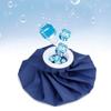 4beauty Therapy Ice Cold Pack Reusable Ice Bag Hot Water Bag for Injuries, Hot & Cold Therapy and Pain Relief (9 Inch) view 2