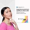 Aquacolor Monthly Disposable Premium Color Contact Lenses with -7.5 power - Dusk Blue -(1 lens/Box) view 3
