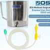 Bos Medicare Surgical Enema Kit Stainless Steel 1000 ML | Deluxe Quality Enema Bag with Nozzle for Colon Cleansing, Detox, Constipation Relief, Reusable & Durable Medical Enema Equipment (Pack of 1) view 2