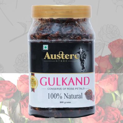 Austere store | Gulkand | Rose petal jam | organic | hand made taste
