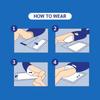Kindfit Disposable Underpad Sheet (Pack of 70 Pcs, Blue, Size: 60x90 cms) with Super Absorbent Polymer for Bedwetting Protection (70) view 4