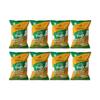 Munch Fit Healthy & Roasted Millet Puffs | Cream & Onion Flavour Snacks | 100% Veg | High Fibre | Gluten Free | No Maida | Non Fried | Ready to Eat & Crispy Snacks for Kids | Pack of 8x50g each view 1
