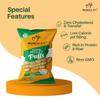 Munch Fit Healthy & Roasted Millet Puffs | Cream & Onion Flavour Snacks | 100% Veg | High Fibre | Gluten Free | No Maida | Non Fried | Ready to Eat & Crispy Snacks for Kids | Pack of 8x50g each view 4