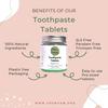 Shunyam Sustainable Oral Care Kit  2 Bamboo Toothbrushes 2 Tongue Cleaners 60 Peppermint Toothpaste Tablets Upcycled Travel Pouch| Eco-Friendly Zero Waste Travel Dental Hygiene Set view 2