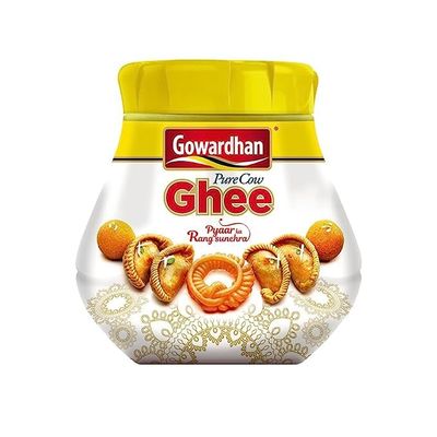 Kten Gowardhan Ghee Jar/Pouch, 500ml with Multi Storage Container